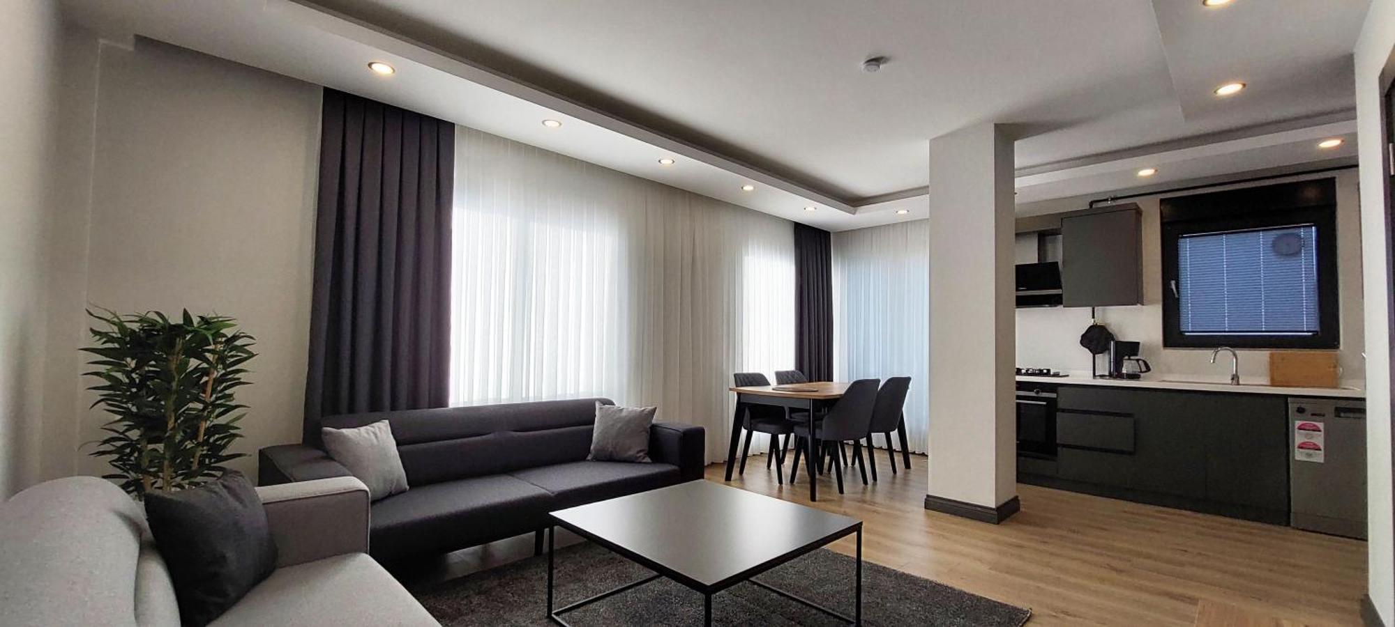 Daire New Spacious Flats Just Minutes From Lara & Kundu Entertainment Zone Antalya